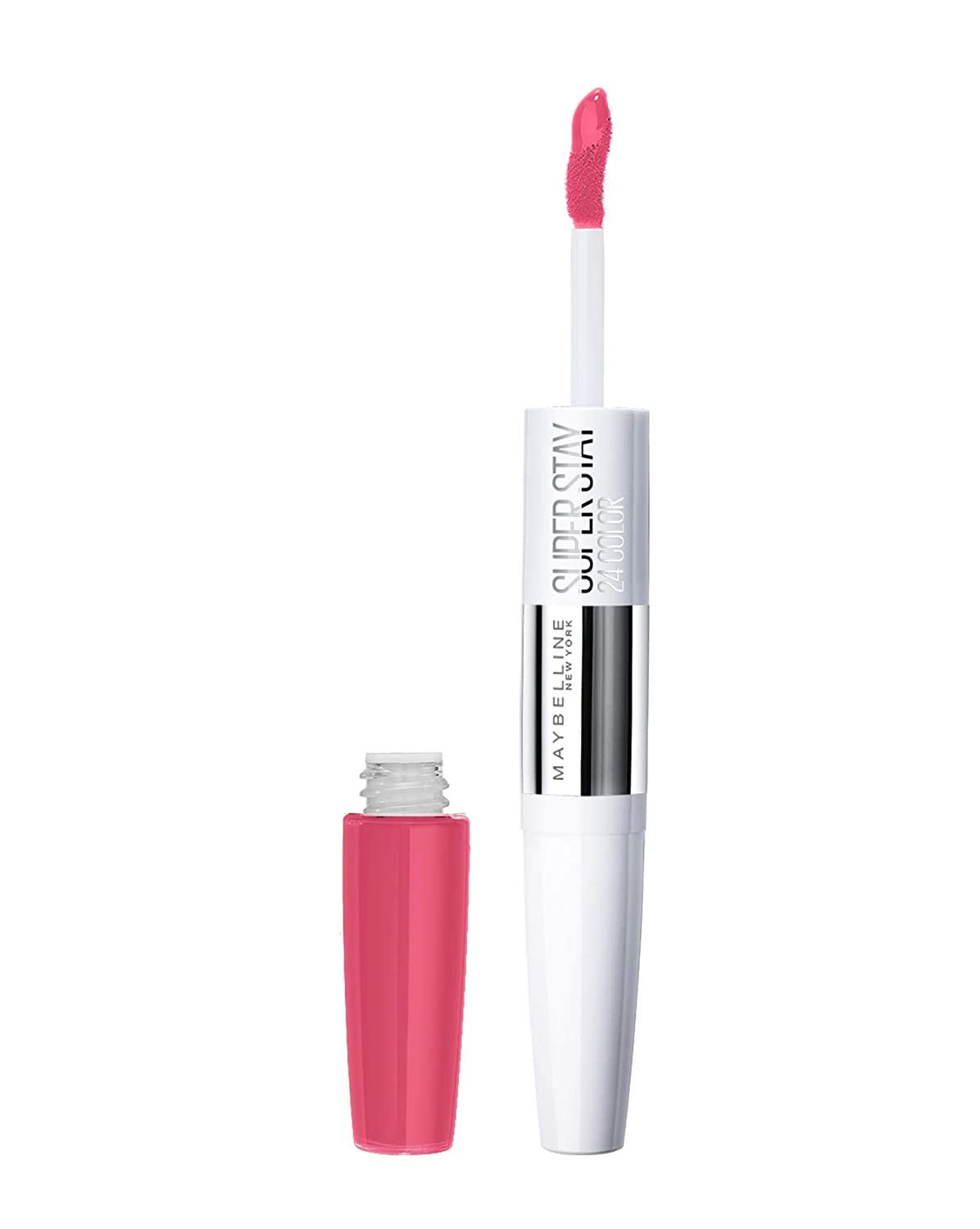 Maybelline New York Make-Up Lippenstift Superstay 24h Power liquid Lipstick Perpetual Rose/Kräftiges Pink mit 24 Stunden Halt 1 x 5 g